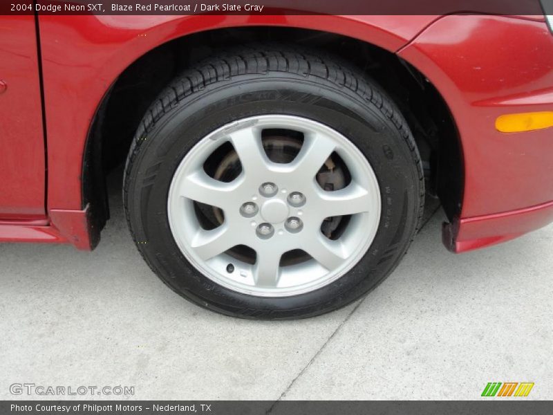 Blaze Red Pearlcoat / Dark Slate Gray 2004 Dodge Neon SXT