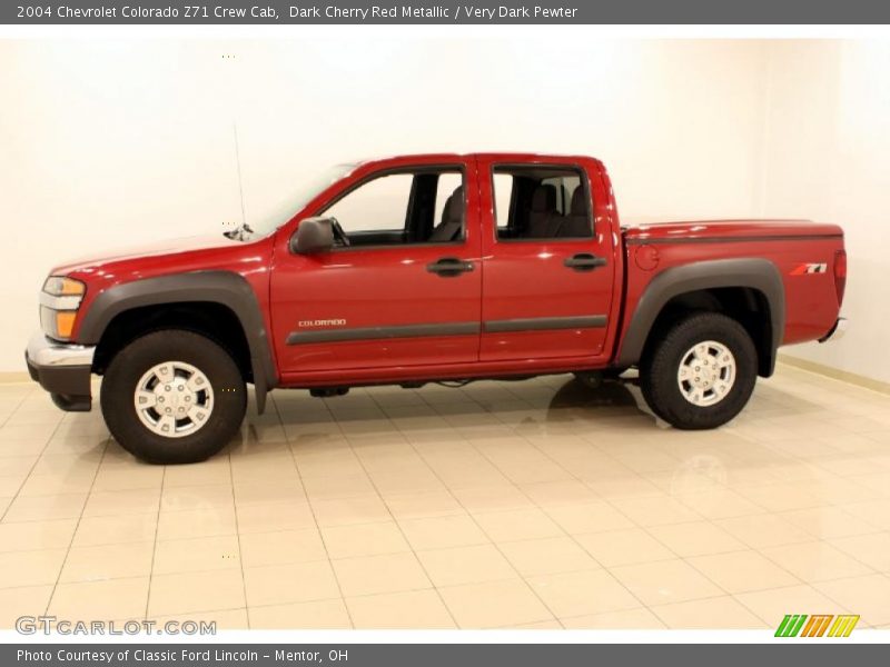  2004 Colorado Z71 Crew Cab Dark Cherry Red Metallic
