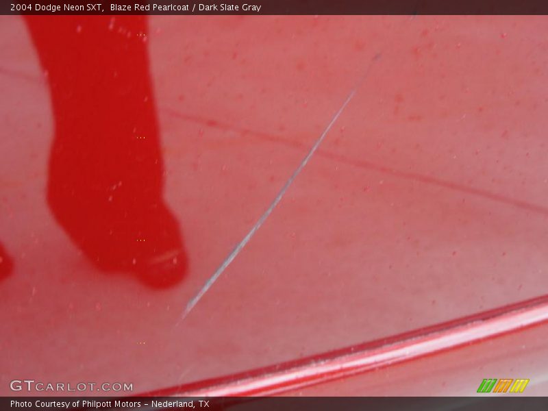 Blaze Red Pearlcoat / Dark Slate Gray 2004 Dodge Neon SXT