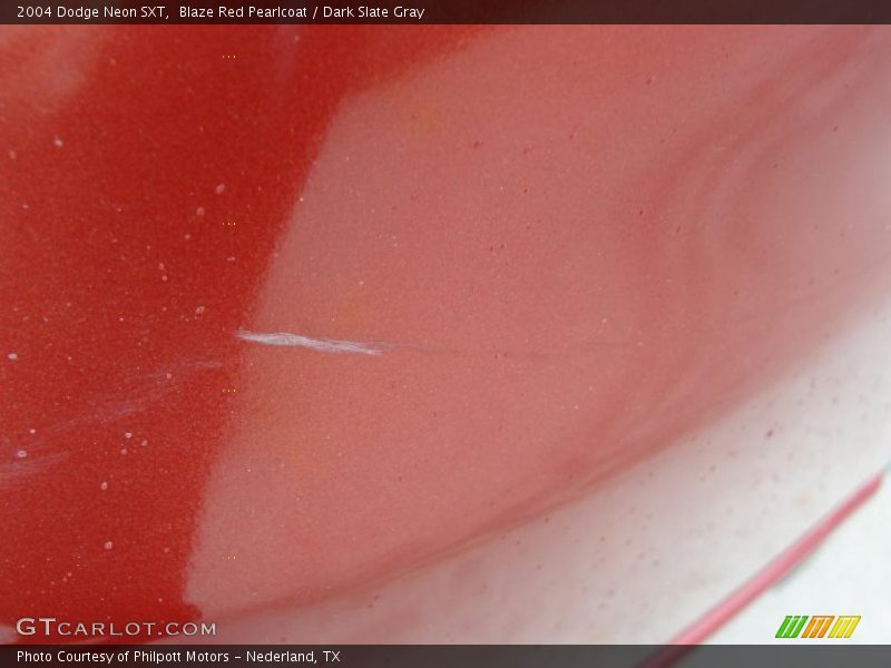 Blaze Red Pearlcoat / Dark Slate Gray 2004 Dodge Neon SXT