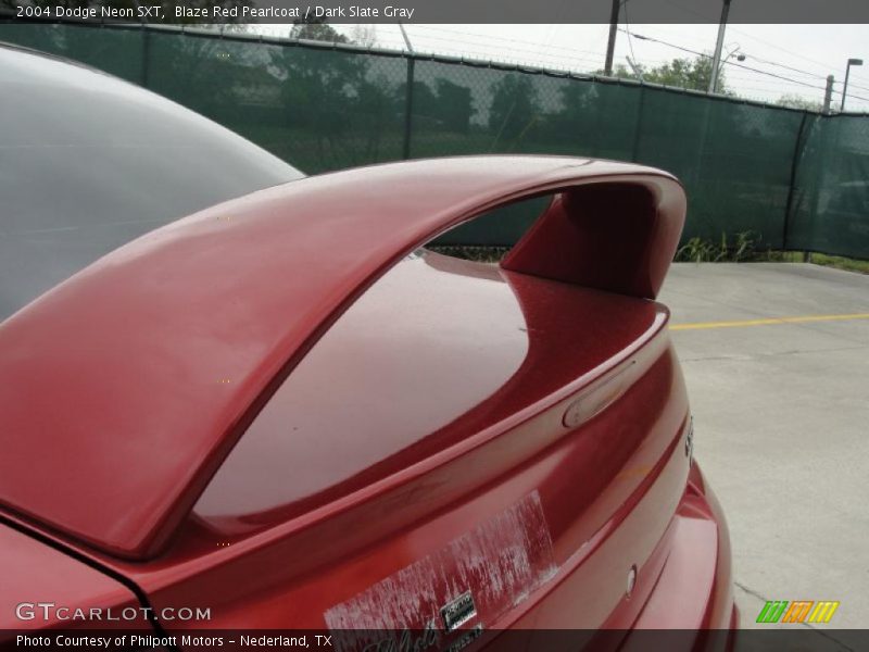 Blaze Red Pearlcoat / Dark Slate Gray 2004 Dodge Neon SXT