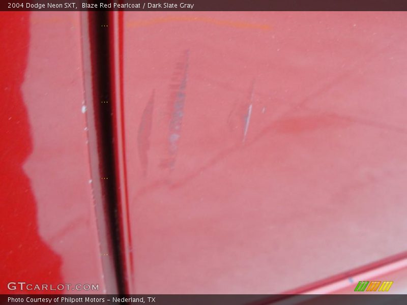 Blaze Red Pearlcoat / Dark Slate Gray 2004 Dodge Neon SXT