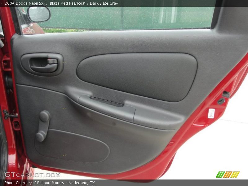 Blaze Red Pearlcoat / Dark Slate Gray 2004 Dodge Neon SXT