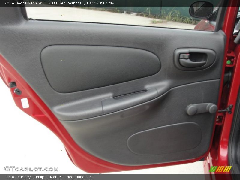 Blaze Red Pearlcoat / Dark Slate Gray 2004 Dodge Neon SXT