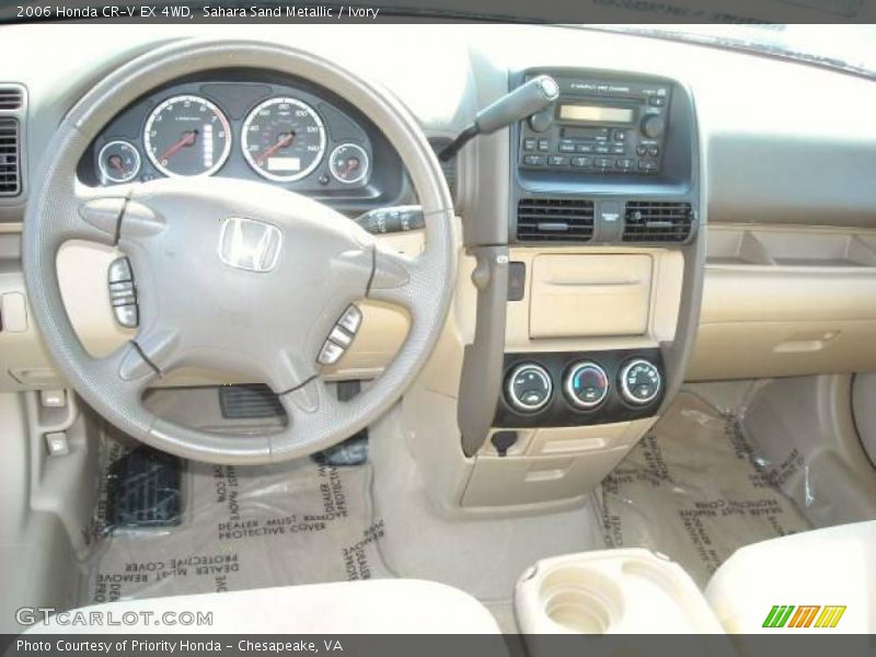 Sahara Sand Metallic / Ivory 2006 Honda CR-V EX 4WD