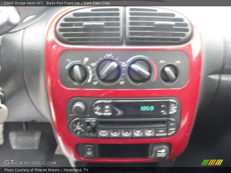 Blaze Red Pearlcoat / Dark Slate Gray 2004 Dodge Neon SXT