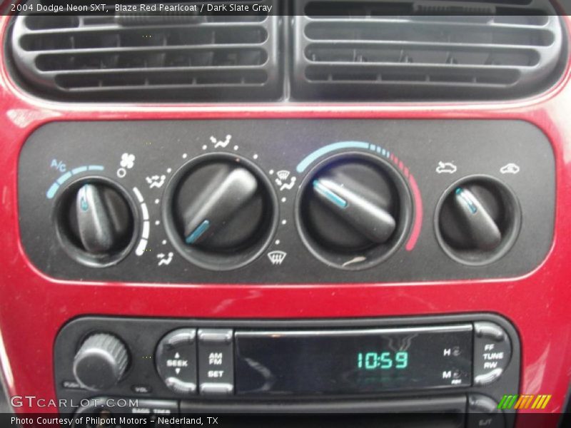 Blaze Red Pearlcoat / Dark Slate Gray 2004 Dodge Neon SXT