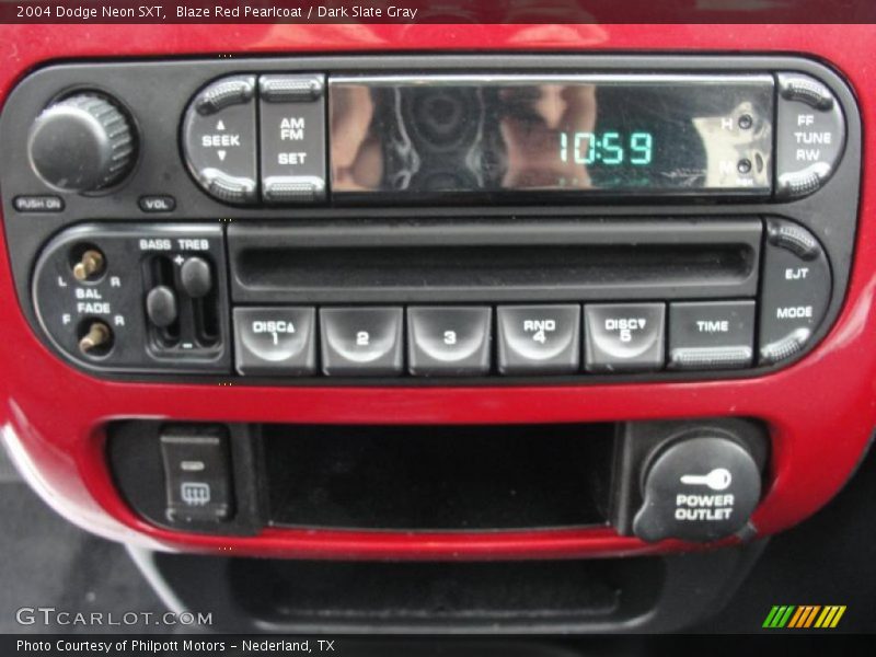 Blaze Red Pearlcoat / Dark Slate Gray 2004 Dodge Neon SXT