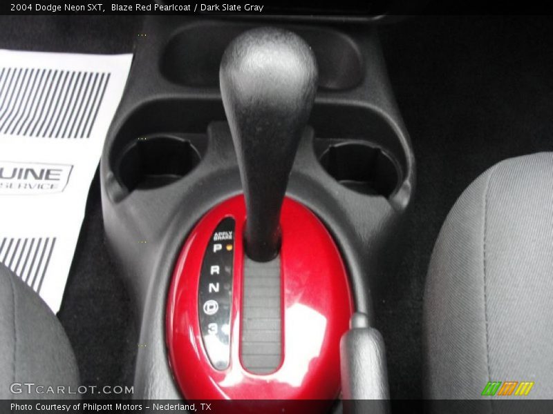 Blaze Red Pearlcoat / Dark Slate Gray 2004 Dodge Neon SXT
