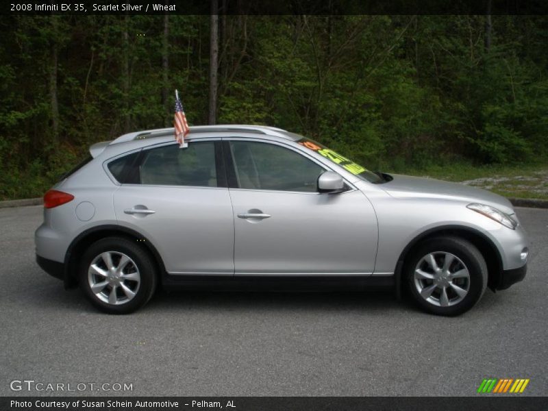 Scarlet Silver / Wheat 2008 Infiniti EX 35