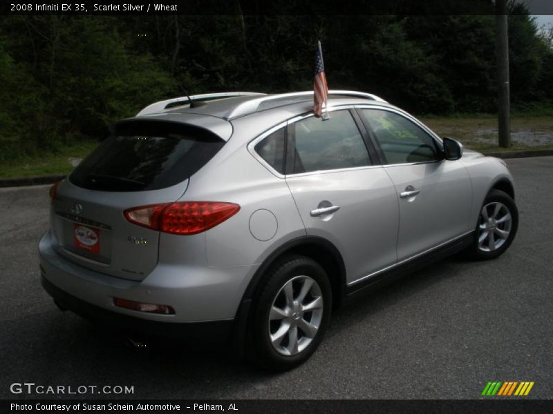 Scarlet Silver / Wheat 2008 Infiniti EX 35