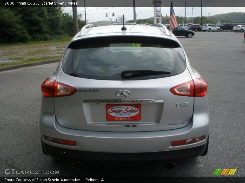 Scarlet Silver / Wheat 2008 Infiniti EX 35