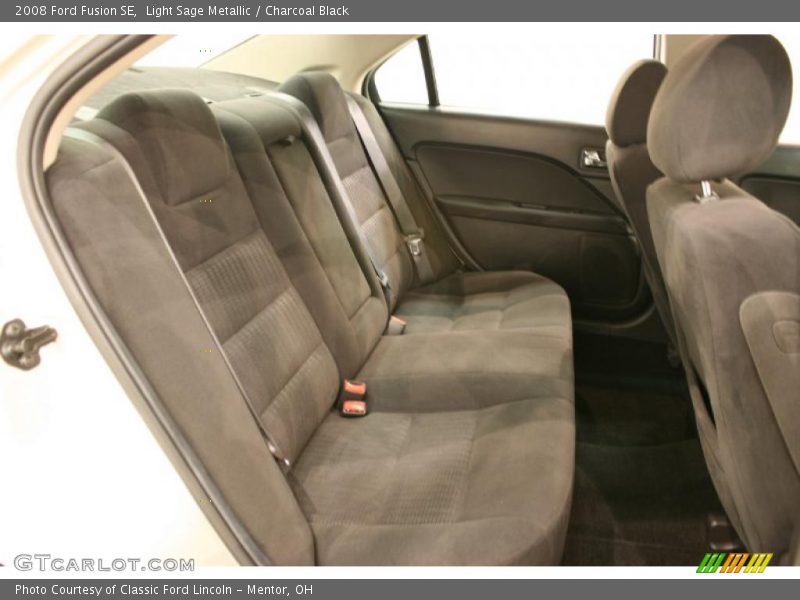 Light Sage Metallic / Charcoal Black 2008 Ford Fusion SE