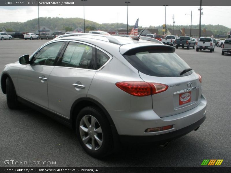 Scarlet Silver / Wheat 2008 Infiniti EX 35