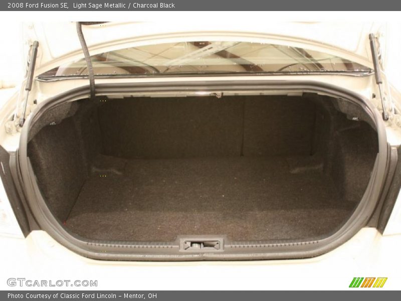 Light Sage Metallic / Charcoal Black 2008 Ford Fusion SE