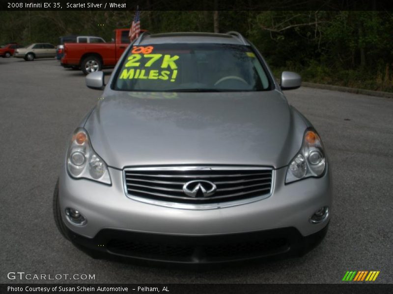 Scarlet Silver / Wheat 2008 Infiniti EX 35