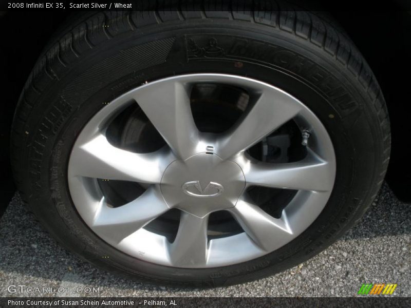 Scarlet Silver / Wheat 2008 Infiniti EX 35