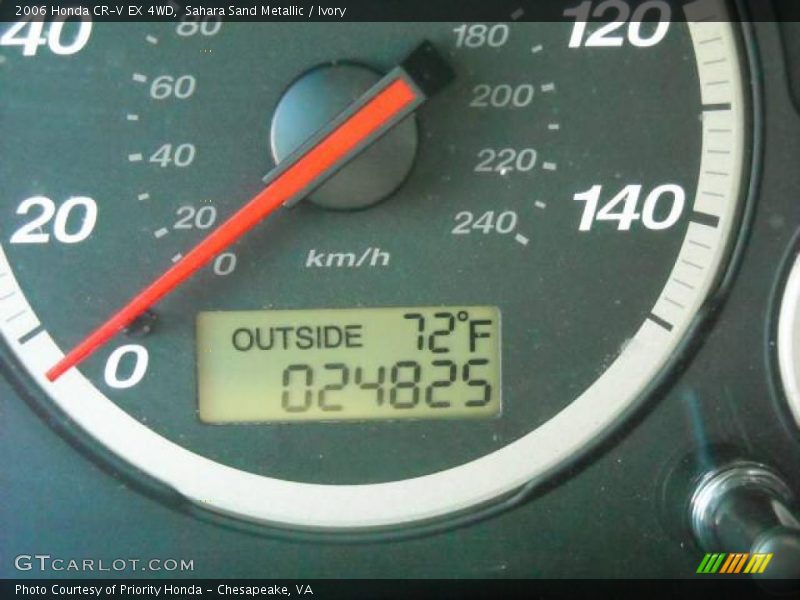 Sahara Sand Metallic / Ivory 2006 Honda CR-V EX 4WD