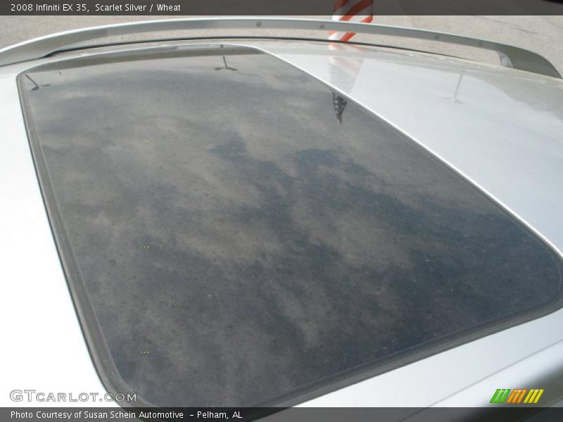 Scarlet Silver / Wheat 2008 Infiniti EX 35