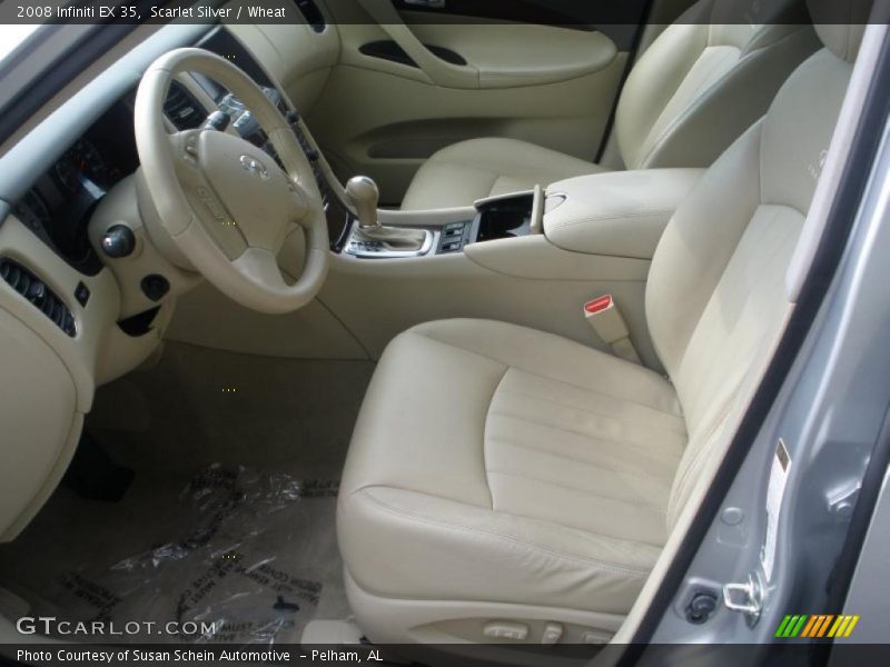 Scarlet Silver / Wheat 2008 Infiniti EX 35