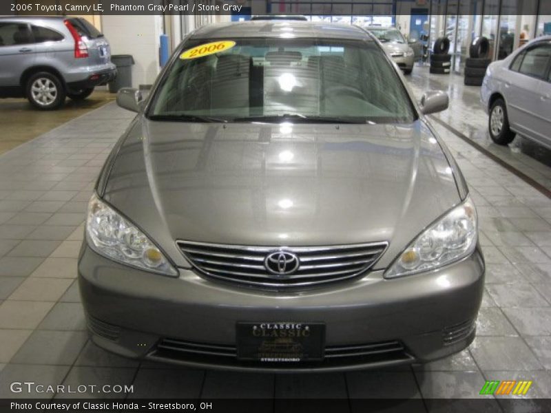 Phantom Gray Pearl / Stone Gray 2006 Toyota Camry LE