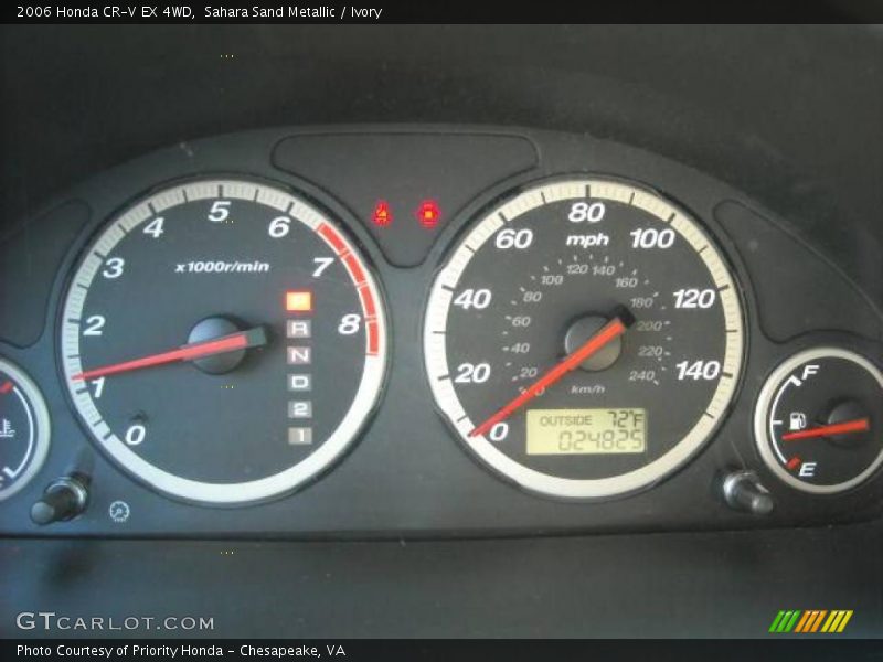 Sahara Sand Metallic / Ivory 2006 Honda CR-V EX 4WD
