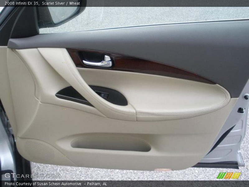 Scarlet Silver / Wheat 2008 Infiniti EX 35