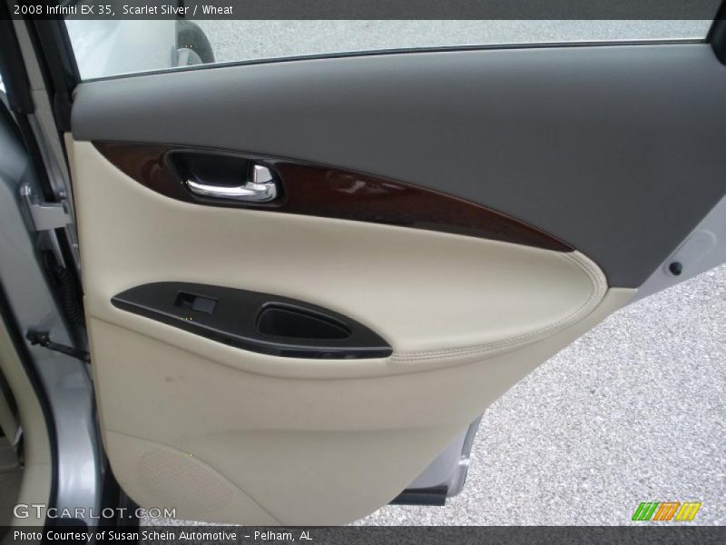 Scarlet Silver / Wheat 2008 Infiniti EX 35