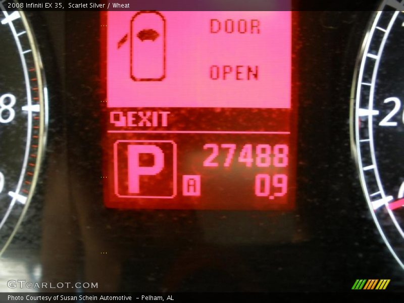 Scarlet Silver / Wheat 2008 Infiniti EX 35