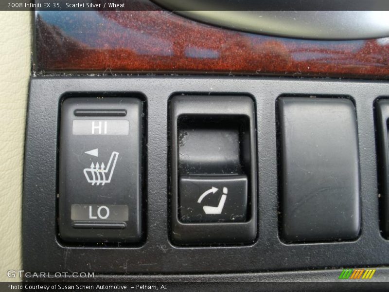 Scarlet Silver / Wheat 2008 Infiniti EX 35