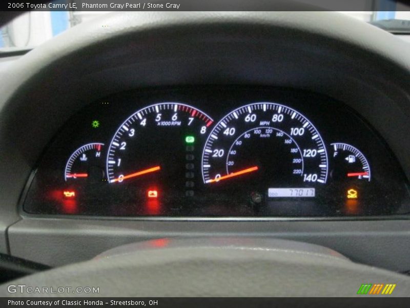 Phantom Gray Pearl / Stone Gray 2006 Toyota Camry LE