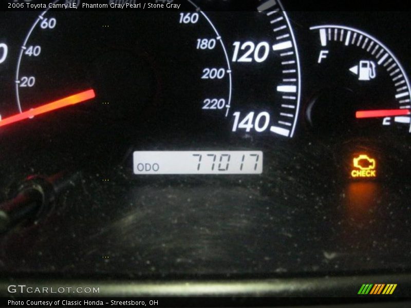 Phantom Gray Pearl / Stone Gray 2006 Toyota Camry LE