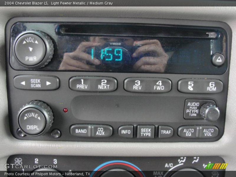 Controls of 2004 Blazer LS
