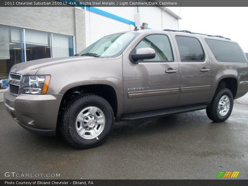 Mocha Steel Metallic / Light Cashmere/Dark Cashmere 2011 Chevrolet Suburban 2500 LT 4x4