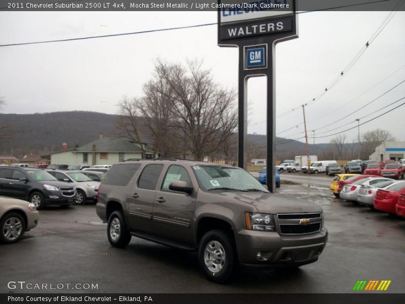 Mocha Steel Metallic / Light Cashmere/Dark Cashmere 2011 Chevrolet Suburban 2500 LT 4x4