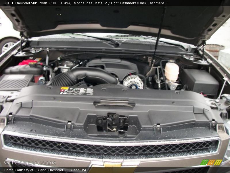 Mocha Steel Metallic / Light Cashmere/Dark Cashmere 2011 Chevrolet Suburban 2500 LT 4x4