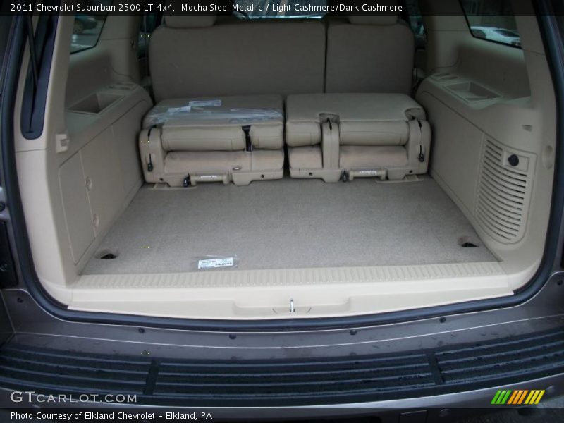 Mocha Steel Metallic / Light Cashmere/Dark Cashmere 2011 Chevrolet Suburban 2500 LT 4x4