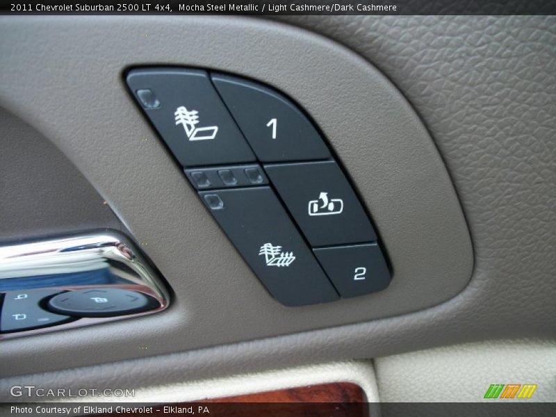 Mocha Steel Metallic / Light Cashmere/Dark Cashmere 2011 Chevrolet Suburban 2500 LT 4x4