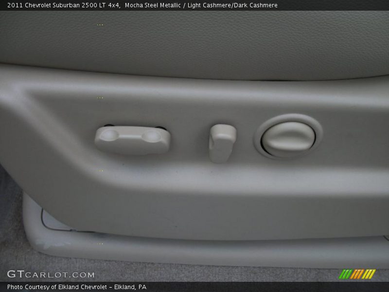 Mocha Steel Metallic / Light Cashmere/Dark Cashmere 2011 Chevrolet Suburban 2500 LT 4x4