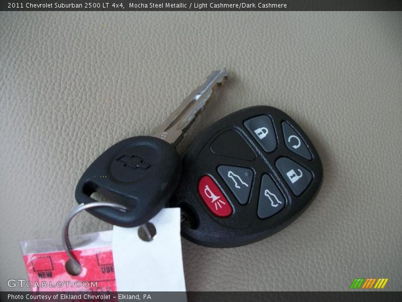 Mocha Steel Metallic / Light Cashmere/Dark Cashmere 2011 Chevrolet Suburban 2500 LT 4x4