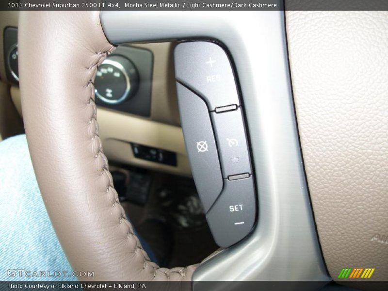 Controls of 2011 Suburban 2500 LT 4x4