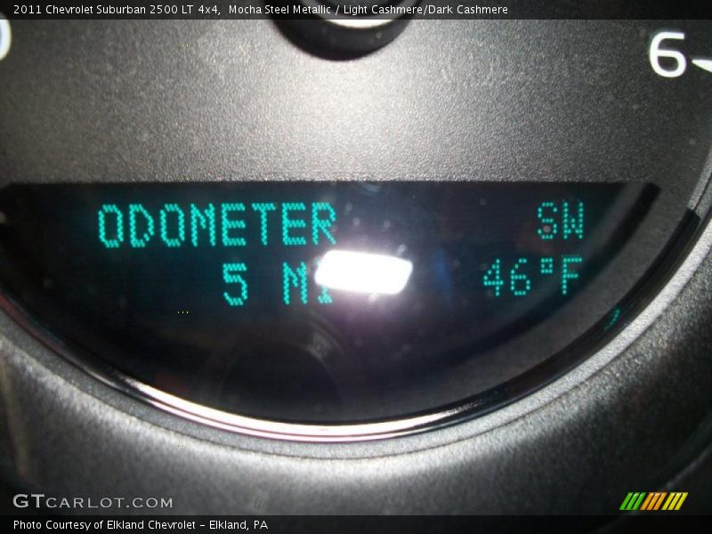 Mocha Steel Metallic / Light Cashmere/Dark Cashmere 2011 Chevrolet Suburban 2500 LT 4x4