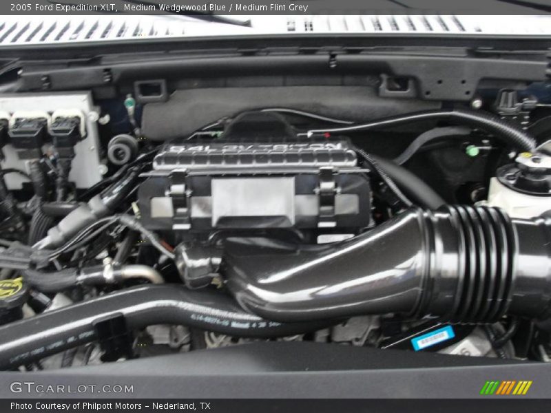 Medium Wedgewood Blue / Medium Flint Grey 2005 Ford Expedition XLT