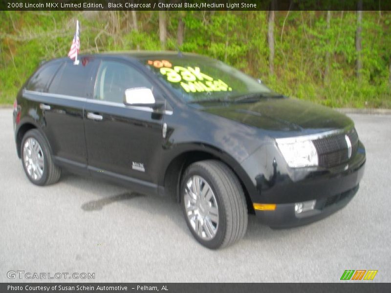 Black Clearcoat / Charcoal Black/Medium Light Stone 2008 Lincoln MKX Limited Edition