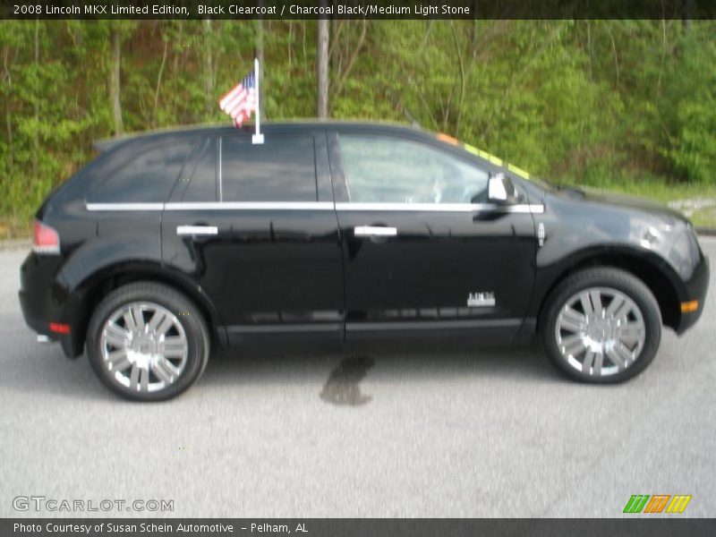 Black Clearcoat / Charcoal Black/Medium Light Stone 2008 Lincoln MKX Limited Edition