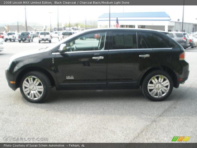 Black Clearcoat / Charcoal Black/Medium Light Stone 2008 Lincoln MKX Limited Edition
