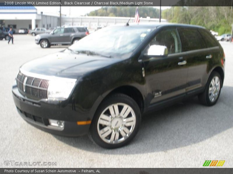 Black Clearcoat / Charcoal Black/Medium Light Stone 2008 Lincoln MKX Limited Edition