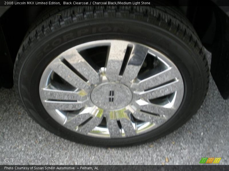 Black Clearcoat / Charcoal Black/Medium Light Stone 2008 Lincoln MKX Limited Edition