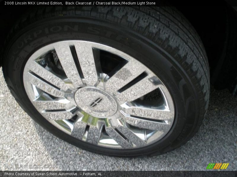 Black Clearcoat / Charcoal Black/Medium Light Stone 2008 Lincoln MKX Limited Edition