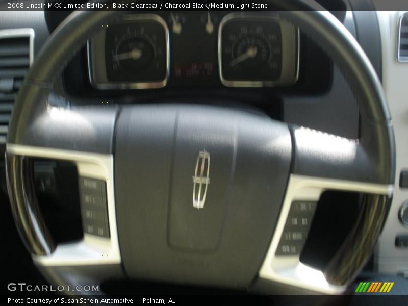 Black Clearcoat / Charcoal Black/Medium Light Stone 2008 Lincoln MKX Limited Edition